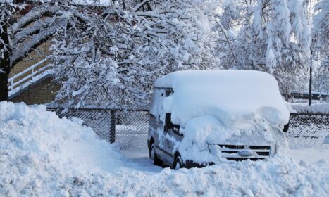 white, winter day, snowy, snowdrift, the side of the road, parked car, landscape snow, biel, cold, january, frost, seasons, buried, bumper
