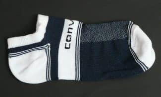 sock, footlet, sports sock, sports, clothing, material, blue, white