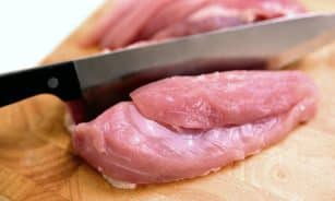 meat, knife, poultry, food, raw, chicken meat, chop, cut, raw meat, raw food, meat, chicken meat, chicken meat, chicken meat, chicken meat, chicken meat
