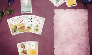 cards, oracle, paper, rose, flower, candle, fortune telling, oracle cards, a notice, future, nature, interpretation, lenormand, esoteric, spiritual, laying