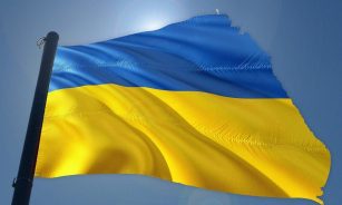 banner, ukraine, flag, war, politics, battle, aggression, conflict, threatening, threat, state of war