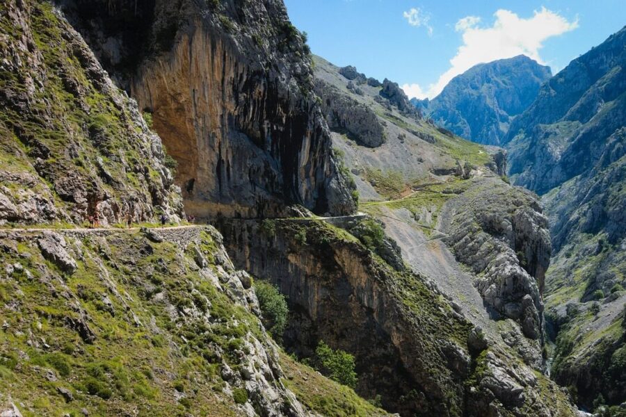 ruta del cares, picos de europa, mountains, landscape, asturias, hiking, nature, spain, trail, scenery