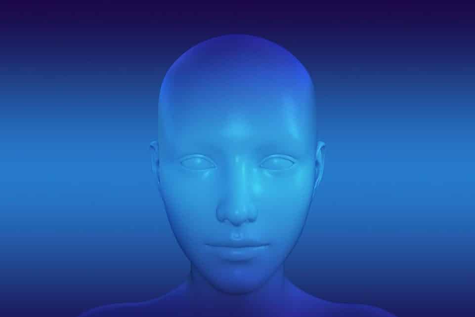 human, head, face, 3d render, 3d mockup, technology