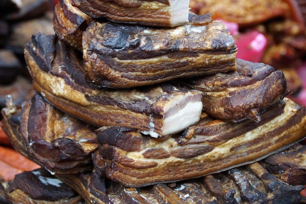 smoked meat, smokehouse, bold, bacon, market, food, greasy, specialities, smoked meat, smokehouse, smokehouse, bacon, bacon, bacon, bacon, bacon