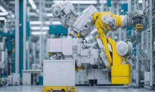 ai generated, factory, machine, business, industry, robot, equipment, technology, building, factory, factory, factory, factory, factory