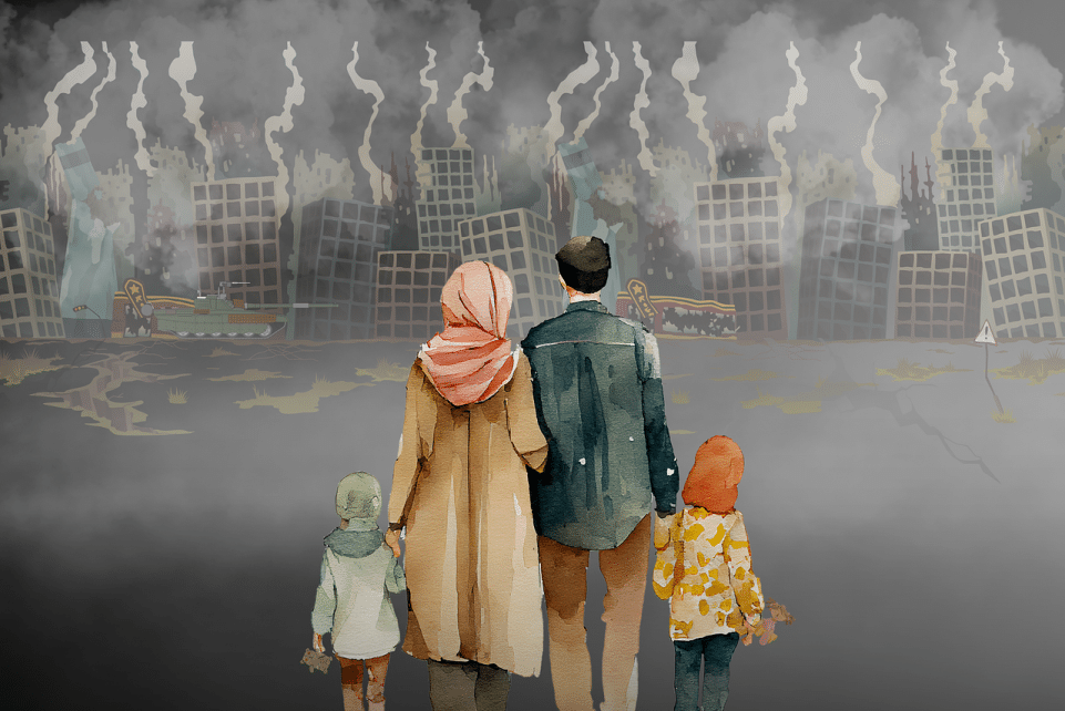 war, destruction, family, escape, suffering, fear, grief, city, ruins, refugees, refugee policy, suffering, refugees, refugees, refugees, refugees, refugees