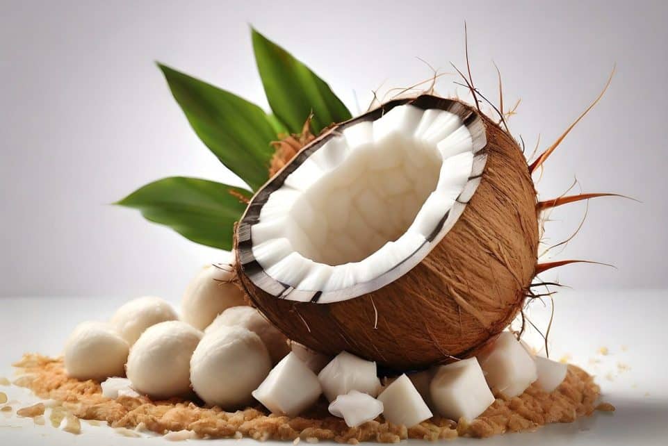 ai generated, coconut, fruit, tropical, coconut milk, coconut oil, cooking, ingredient, cuisine, coconut water, coconut cream, coconut sugar, coconut flour, coconut, coconut, coconut, coconut, coconut, coconut oil, coconut oil, coconut water