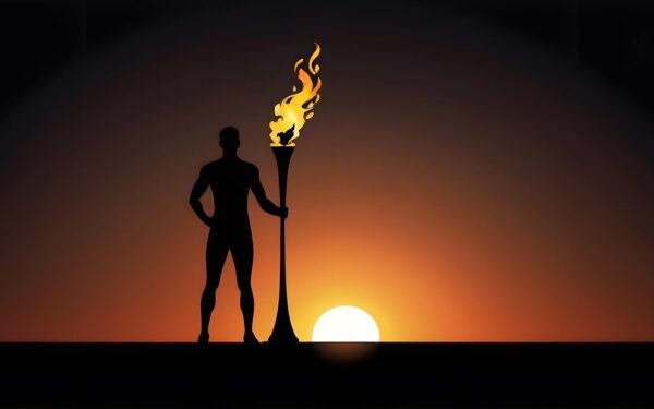 Simbolinis momentas: Kortinoje įsižiebė olimpinės ugnies liepsna