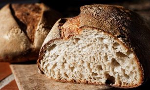 sourdough, bread, food, homemade, baking, fresh, baked, wheat, traditional, crust