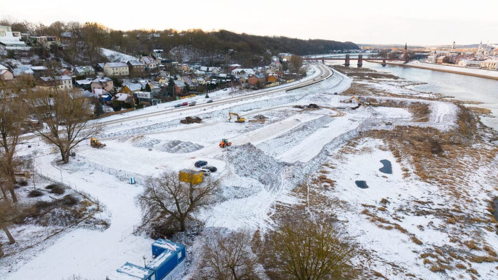M. K. Čiurlionio koncertų centro statybų aikštelė Kaune