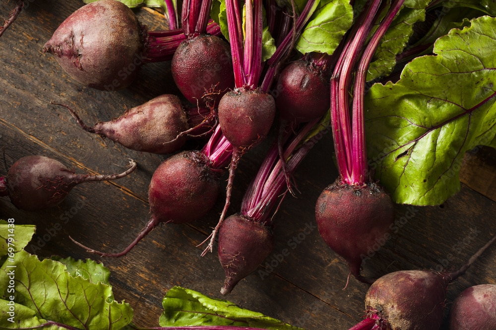 Raw Organic Red Beets