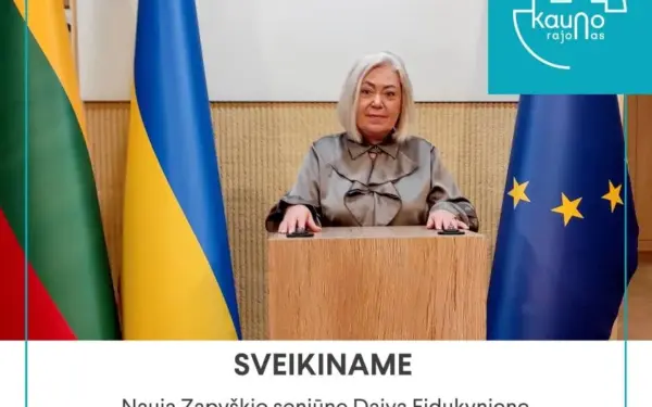 Zapyškyje prasideda naujas etapas: seniūnijos vairą perima nauja vadovė