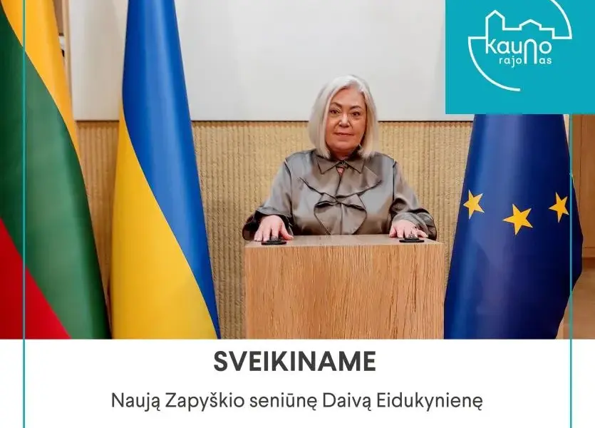 Zapyškyje prasideda naujas etapas: seniūnijos vairą perima nauja vadovė