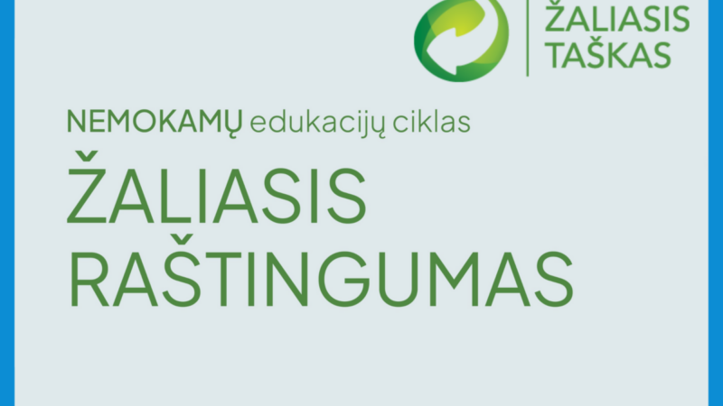 Labai svarbu tėvams ir mokytojams: startuoja nemokamos nuotolinės paskaitos apie rūšiavimą