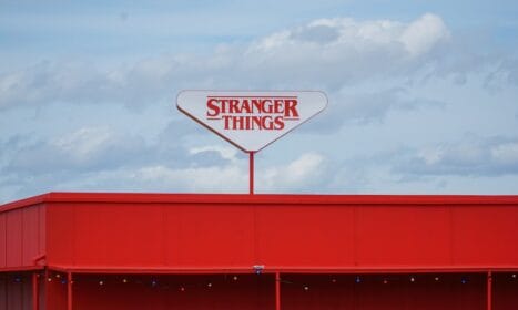 Stranger Things signage
