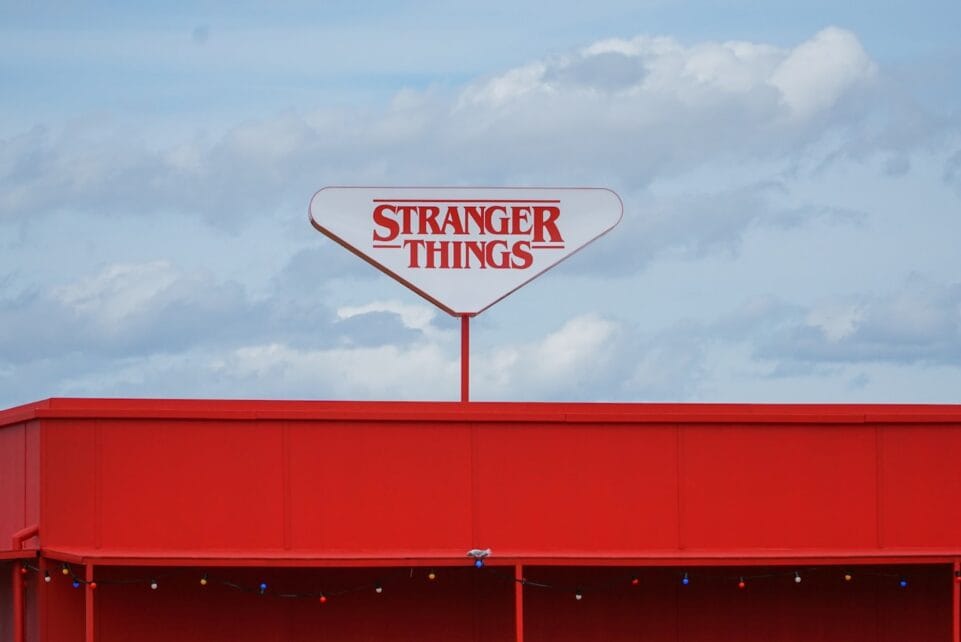 Stranger Things signage