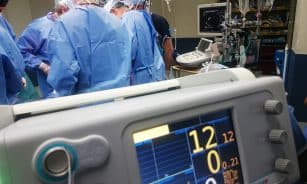 doctors doing surgery inside emergency room