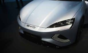 BYD elektromobilis. Unsplash nuotr.