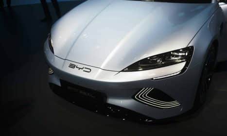 BYD elektromobilis. Unsplash nuotr.