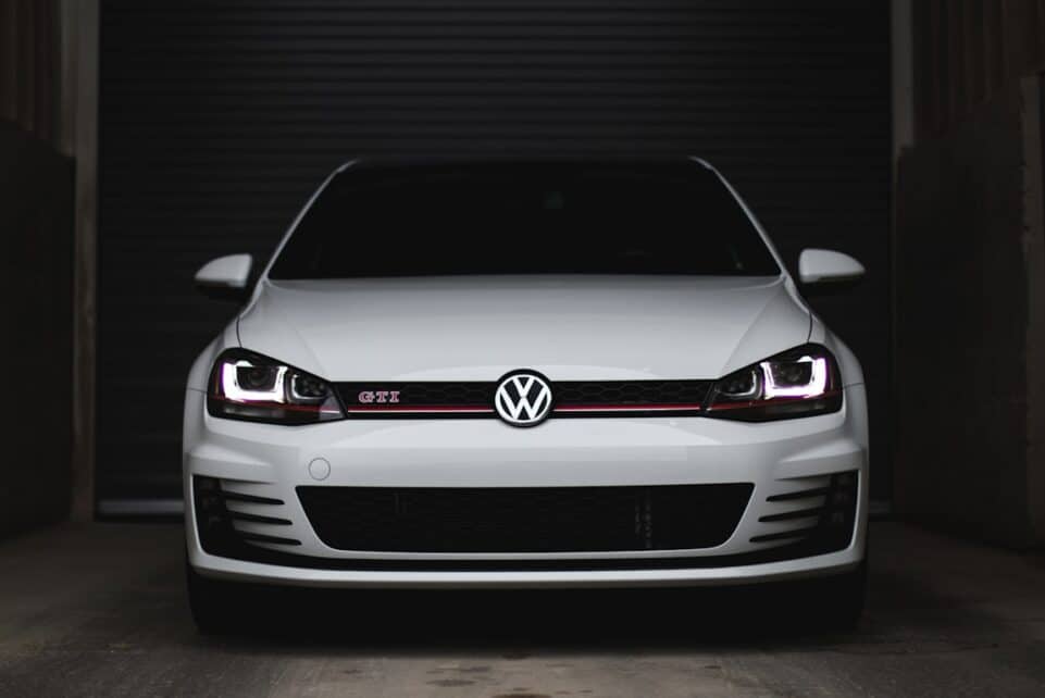 silver mercedes benz car on black background