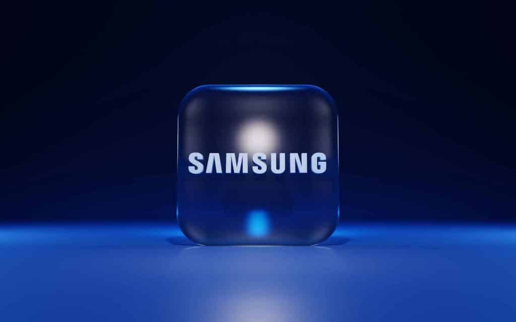 a blue cube with a white logo