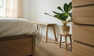 green plant on brown wooden table