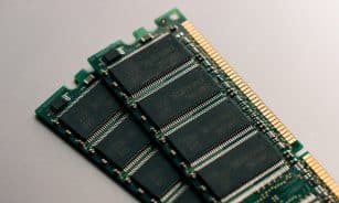 green circuit board close-up photography