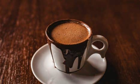 photo of mug with hot choco