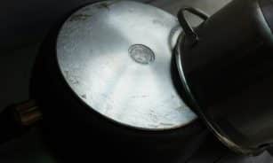 stainless steel cooking pot lid