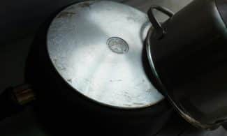 stainless steel cooking pot lid