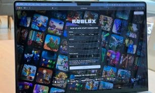 a laptop with a screen