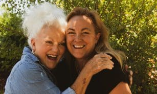 woman wearing black blouse
