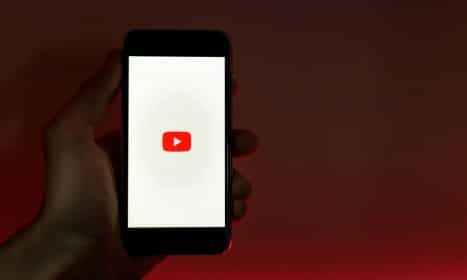 Youtube in smartphone