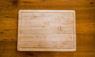 brown wooden tray on brown wooden table