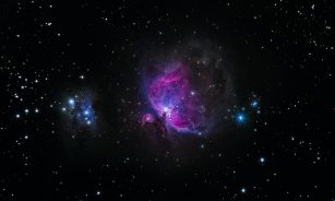 nebula in galaxy