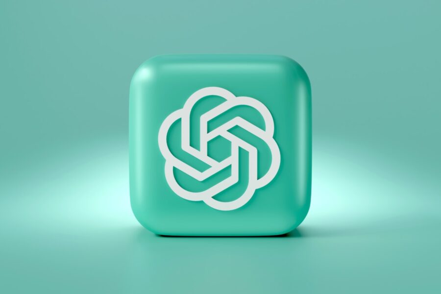 a square object with a knot on it