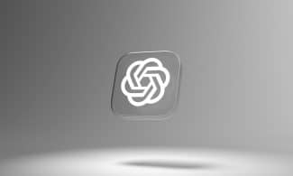 A white square with a knot on it