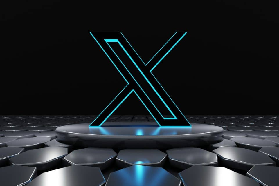 the letter x is lit up in the dark