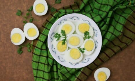 white and green floral round plate