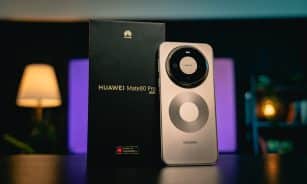 Huawei mate 50 pro smartphone with its box