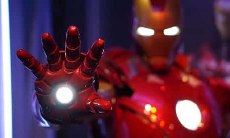 a close up of a hand with a light on it