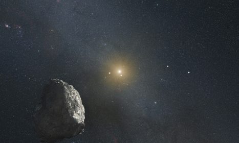 an artist's rendering of an object in the sky