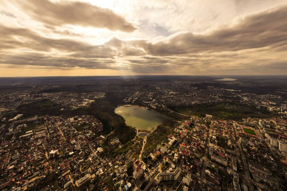 aerial view of city buildings during daytime