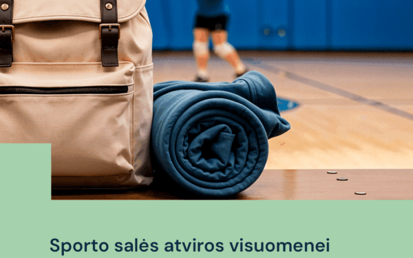 Smagi staigmena uteniškiams: mokyklų sporto salės užleidžiamos gyventojams