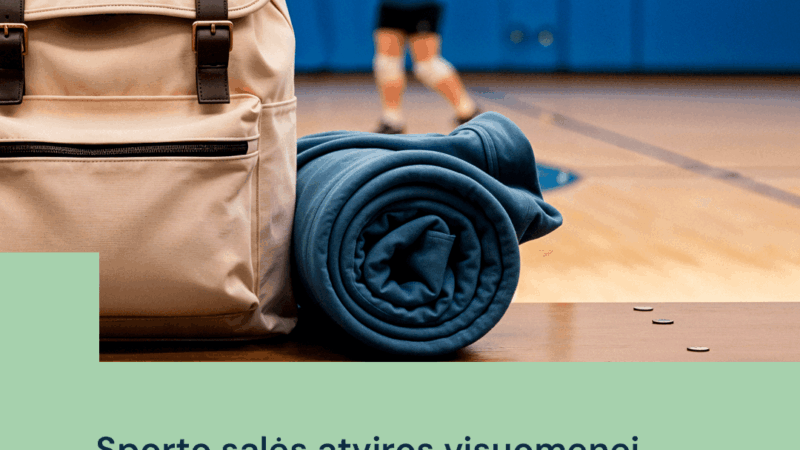 Smagi staigmena uteniškiams: mokyklų sporto salės užleidžiamos gyventojams