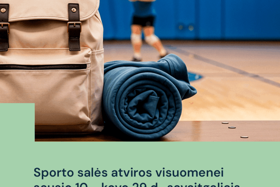 Smagi staigmena uteniškiams: mokyklų sporto salės užleidžiamos gyventojams