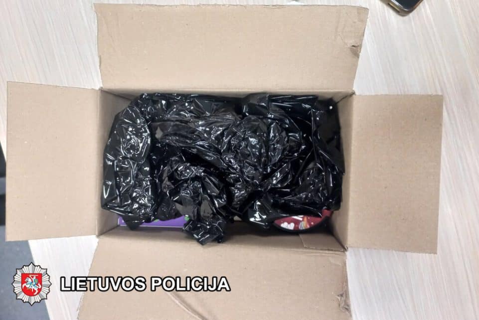 Narkotikų siunta. ELTA nuotr.