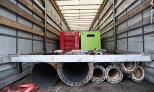 Generatoriai Ukrainai. ELTA nuotr.