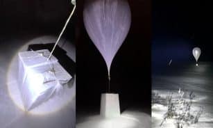 Kontrabandiniai balionai. ELTA nuotr.