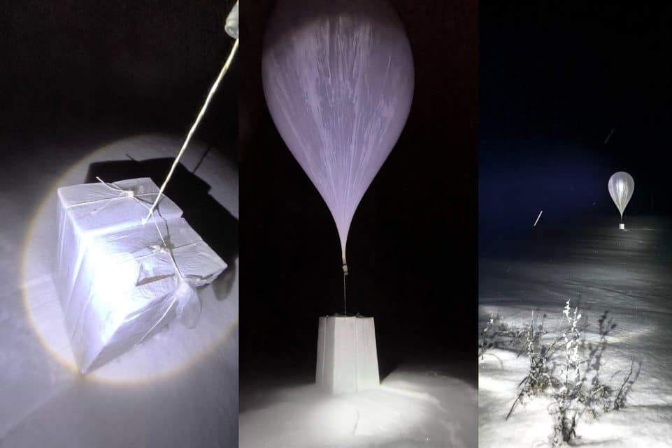 Kontrabandiniai balionai. ELTA nuotr.